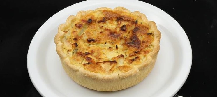 Quiche chou blanc - pommes