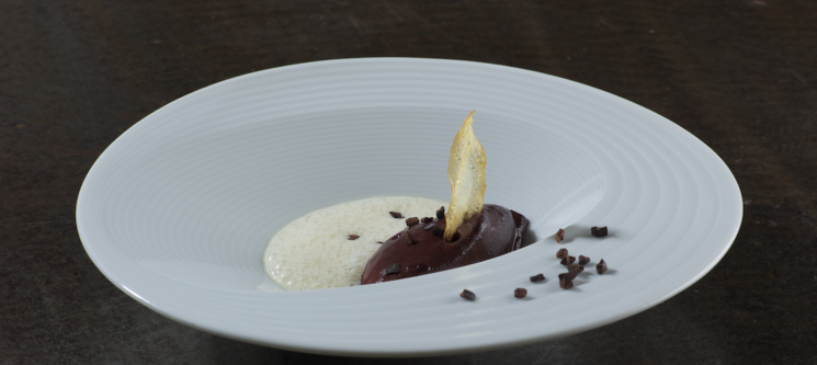 Parmentier de boudin glacé