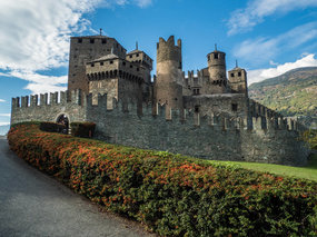 [Translate to Deutsch:] Château de Fenis